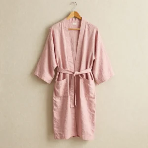 Robe Maternidade Linho e Renda