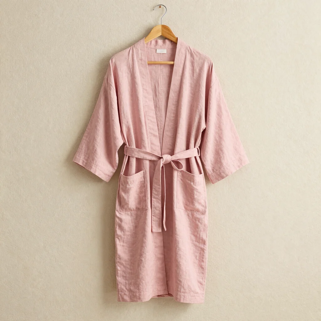Robe Maternidade Linho e Renda